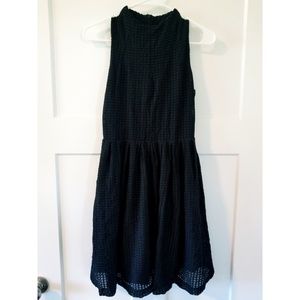 Deletta high neck dress